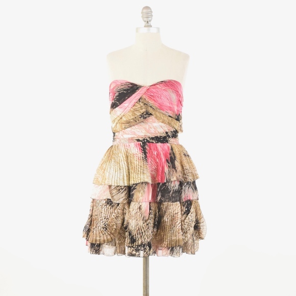 Diane von Furstenberg Dresses & Skirts - ❌SOLD❌DVF Silk Strapless Fit & Flare Mini Dress